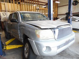 2005 Toyota Tacoma Silver SR5 Crew Cab 4.0L AT 2WD #Z24762